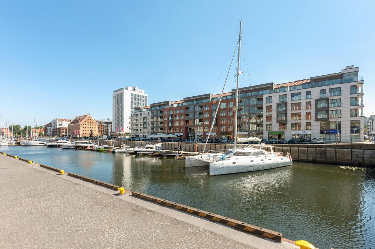 Waterlane Riverside Spa, Pool & Gym By Downtown Apartments Gdańsk Kültér fotó