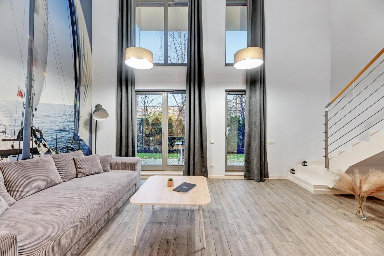 Waterlane Riverside Spa, Pool & Gym By Downtown Apartments Gdańsk Kültér fotó